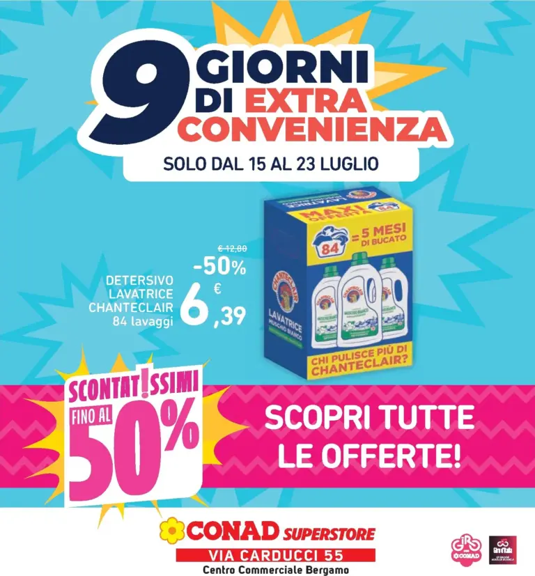 Conad Volantini dal 15.07.2026