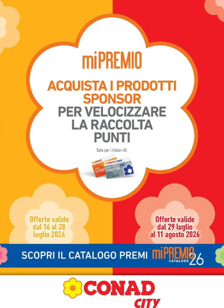 Conad Volantini dal 16.07.2026