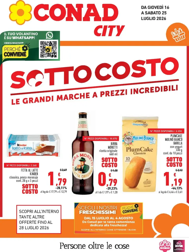 Conad Volantini dal 16.07.2026