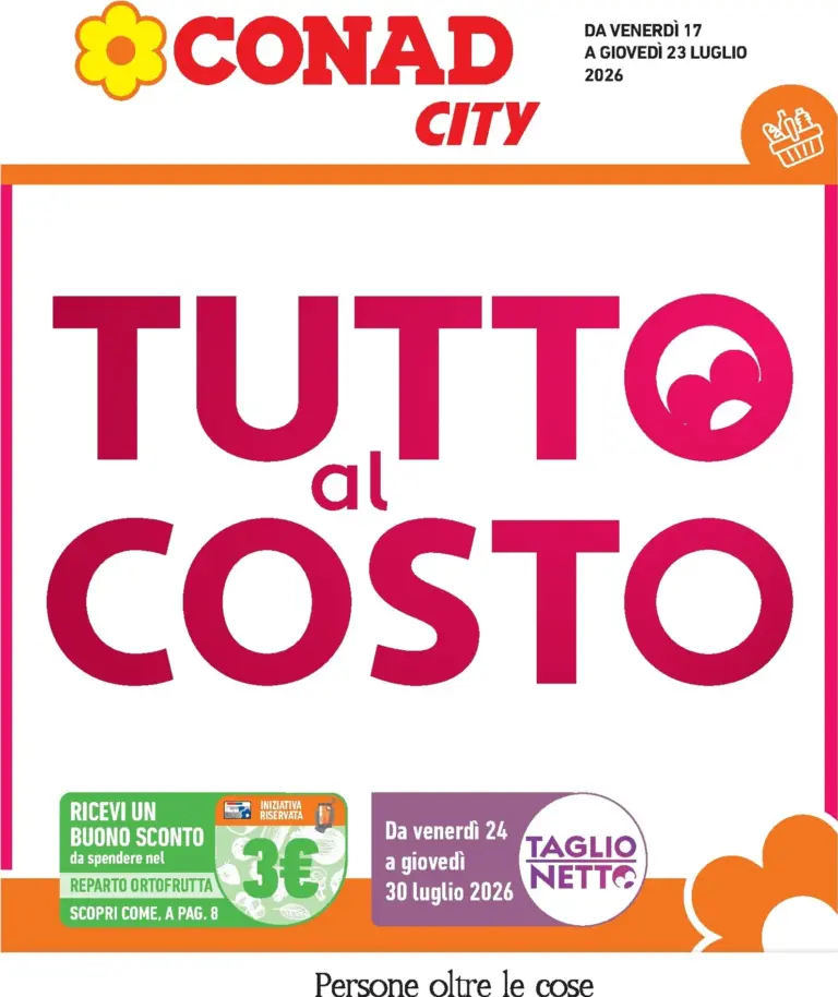 Conad Volantini dal 17.07.2026