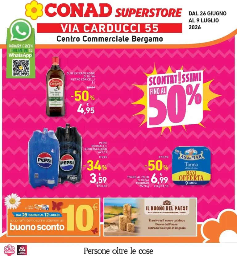 Conad Volantini dal 26.06.2026