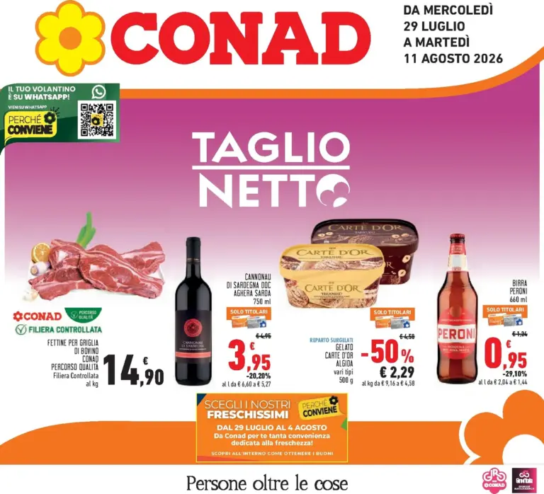 Conad Volantini dal 29.07.2026