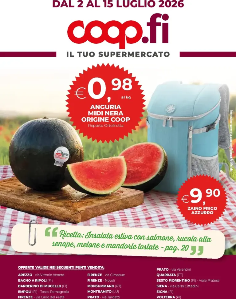 Coop Volantini dal 02.07.2026
