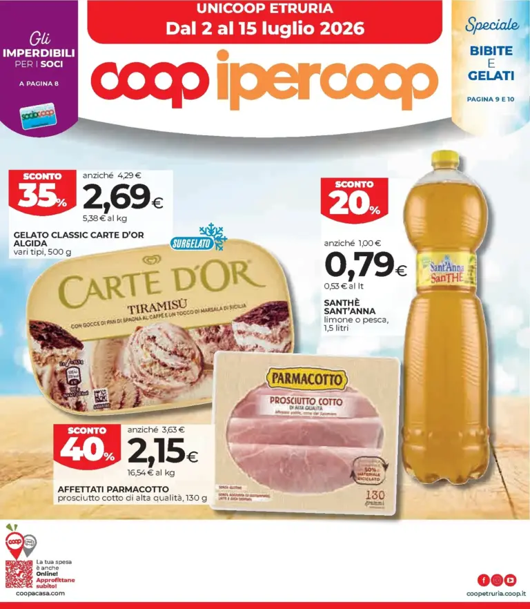 Coop Volantini dal 02.07.2026