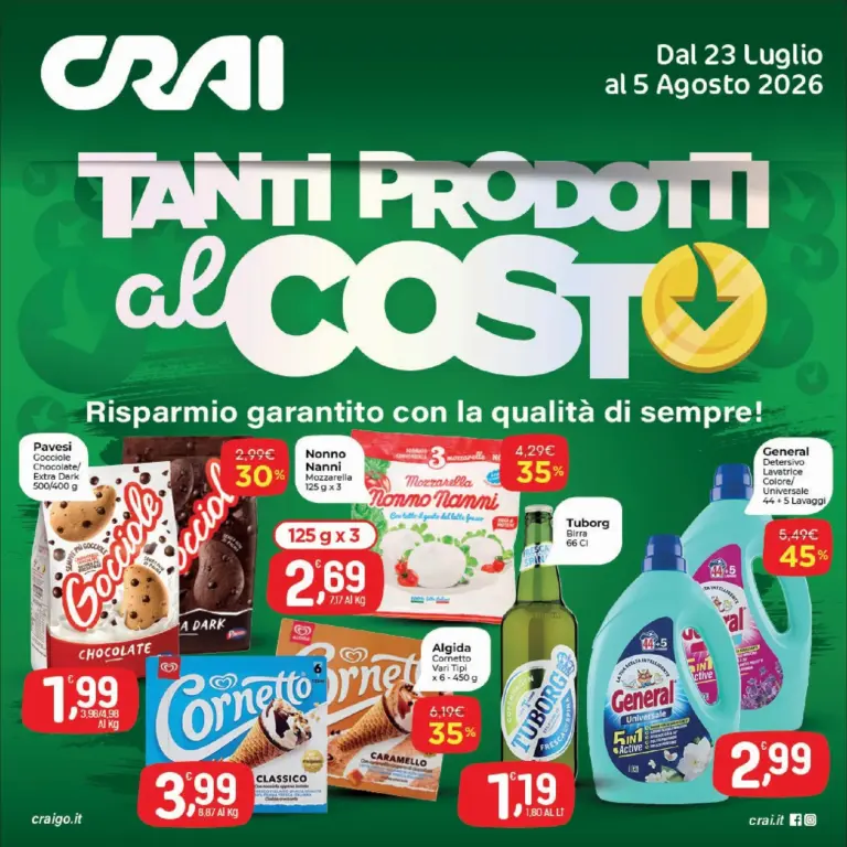 CRAI Volantini dal 23.07.2026