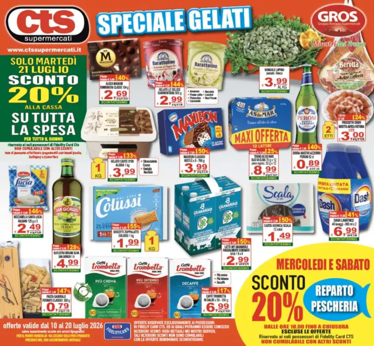 CTS Volantini dal 10.07.2026