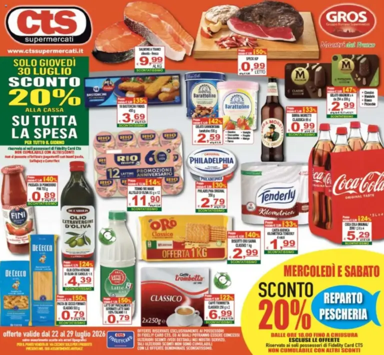 CTS Volantino dal 22.07.2026