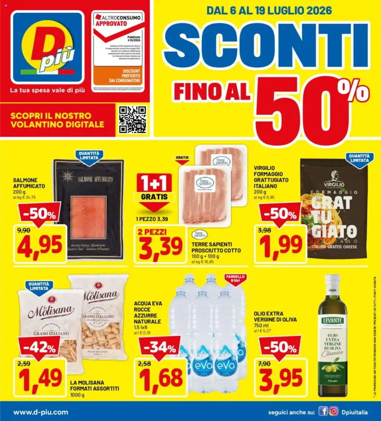 D Più Volantino dal 06.07.2026