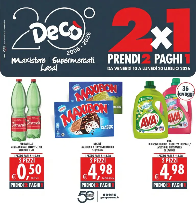 Decò Volantini dal 10.07.2026