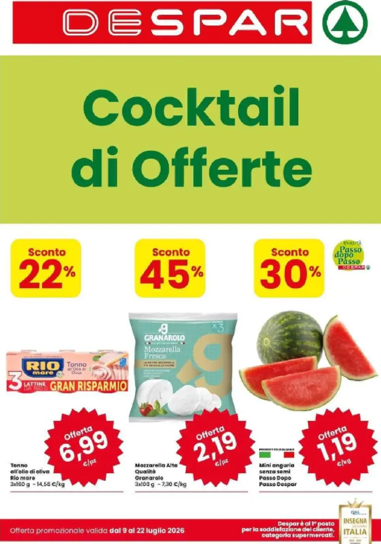 Despar Volantini dal 09.07.2026