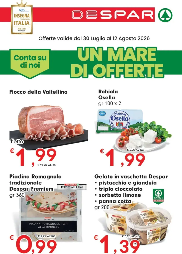 Despar Volantini dal 30.07.2026