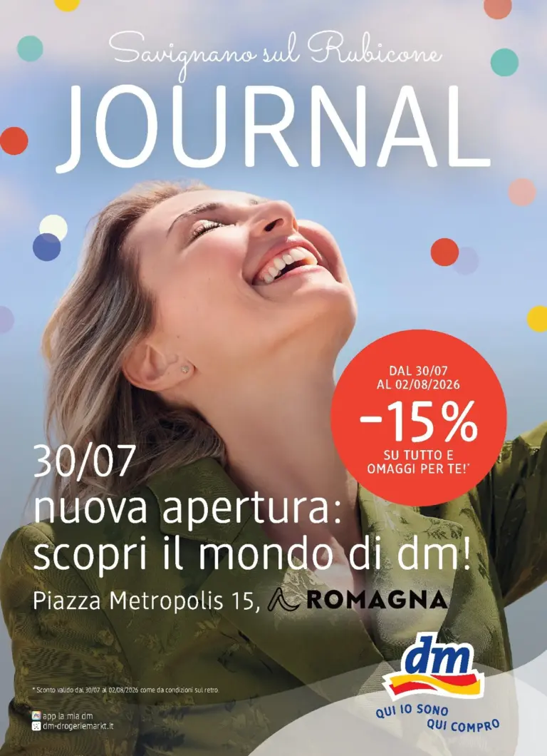 dm drogerie markt Volantini dal 30.07.2026