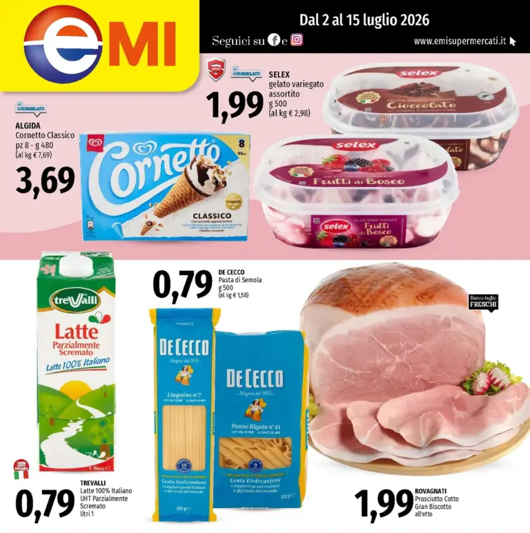 EMI Volantini dal 02.07.2026