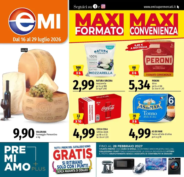 EMI Volantini dal 16.07.2026