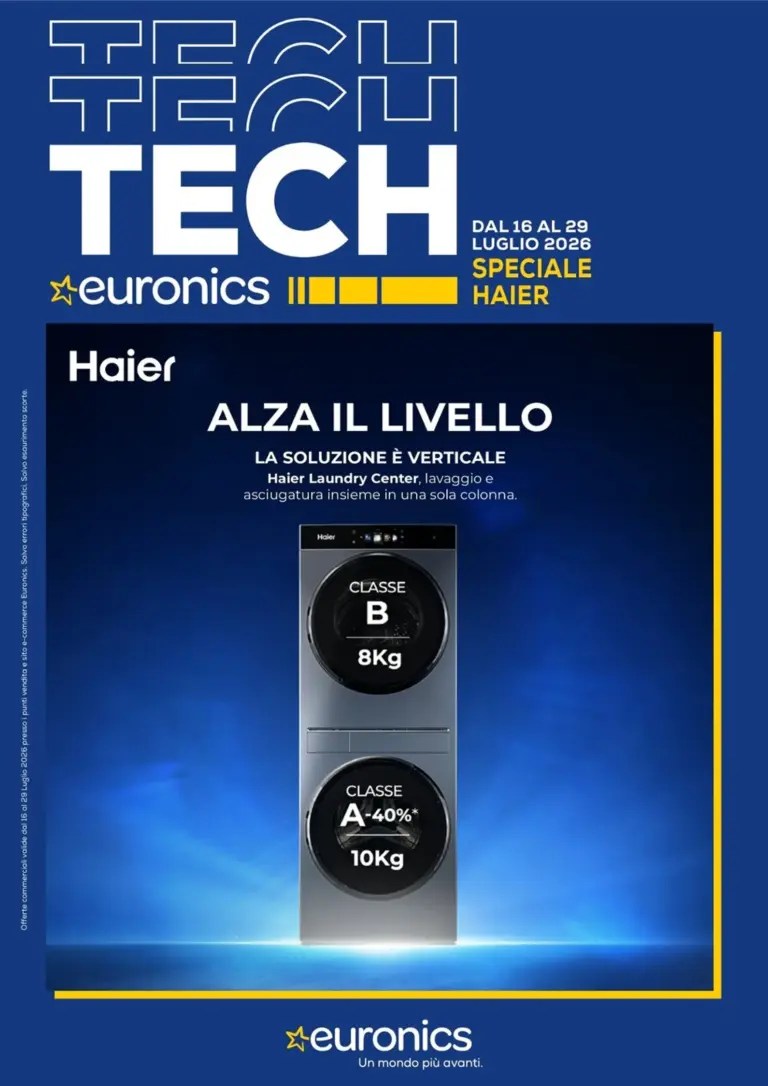 Euronics Volantini dal 17.07.2026