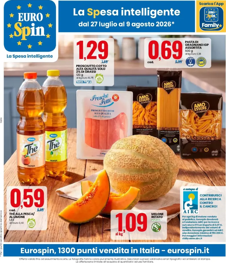 Eurospin Volantini dal 27.07.2026
