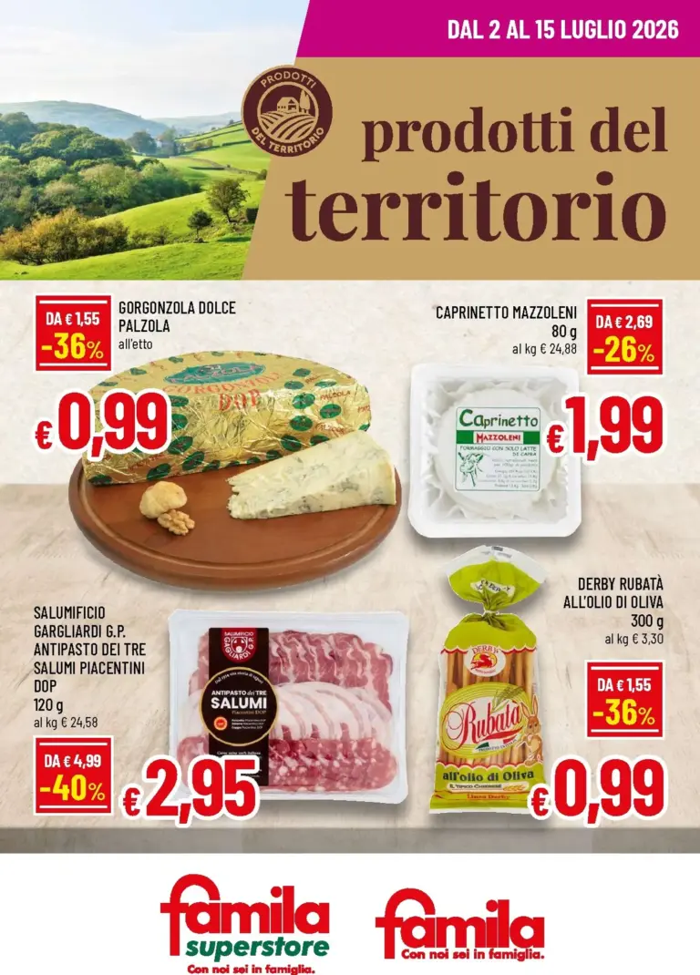 Famila Volantini dal 02.07.2026