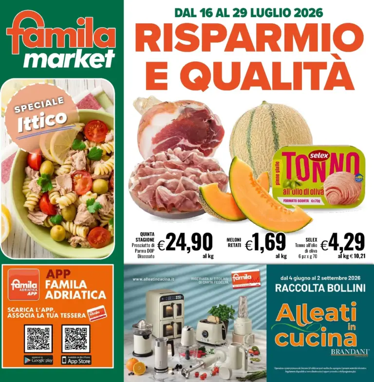 Famila Volantini dal 16.07.2026