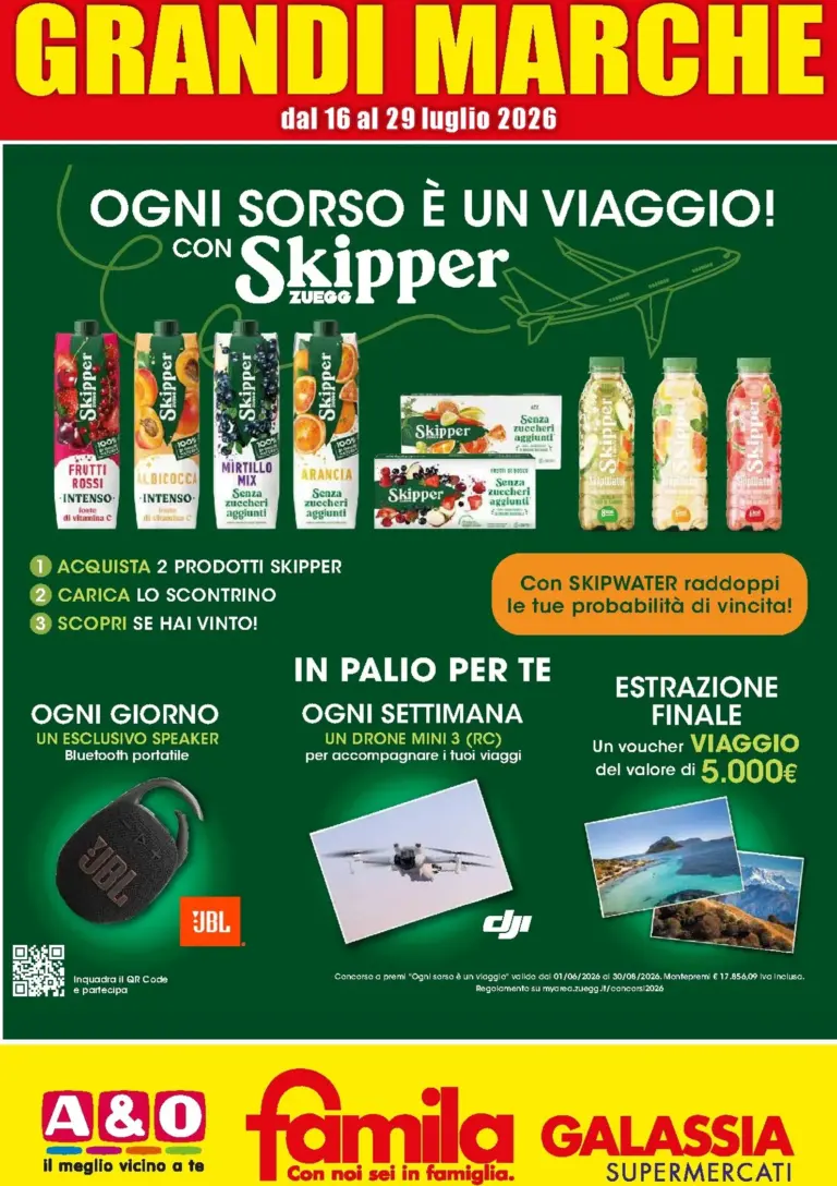 Famila Volantini dal 16.07.2026