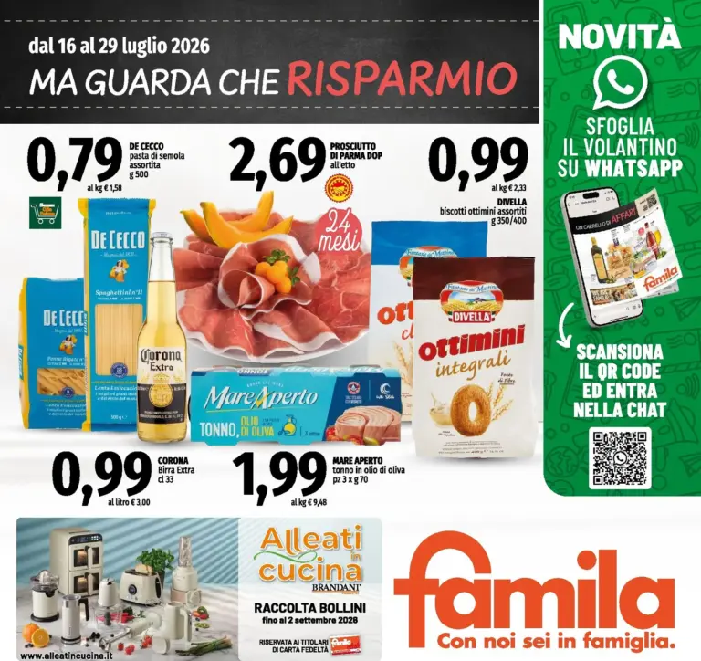Famila Volantini dal 16.07.2026