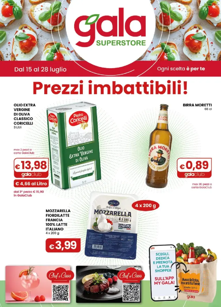 Gala Volantini dal 15.07.2026