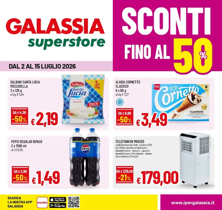 Galassia Volantini dal 02.07.2026