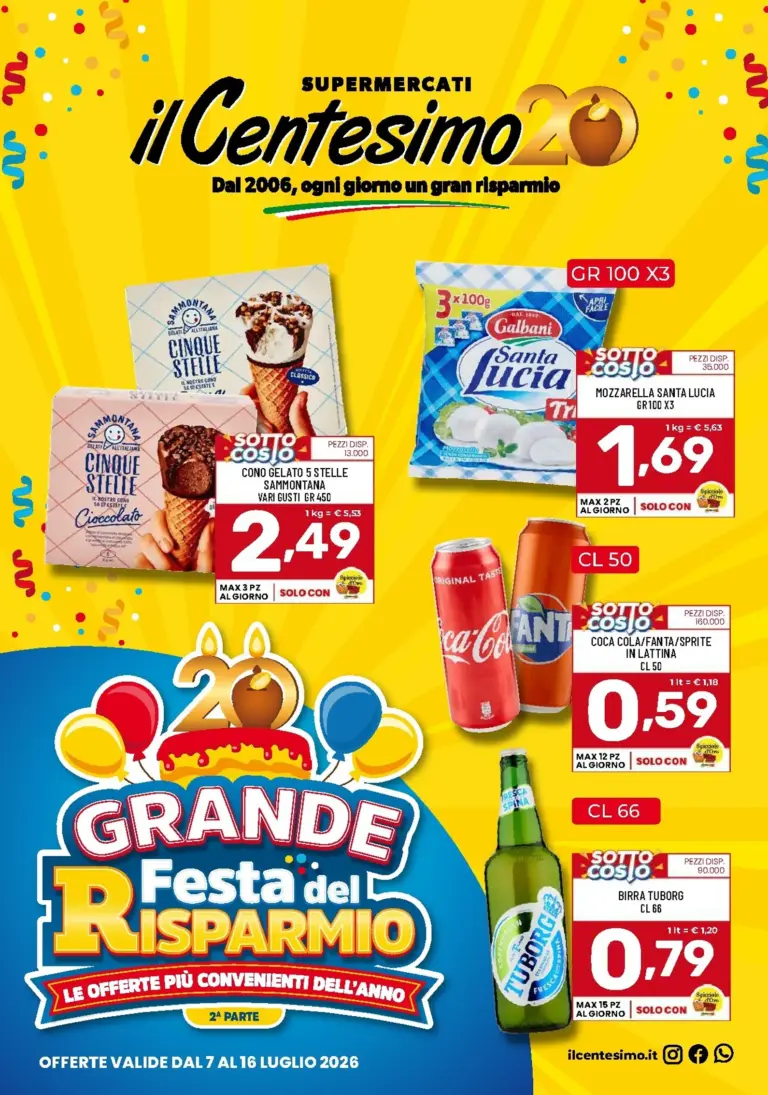 Il Centesimo Volantini dal 07.07.2026