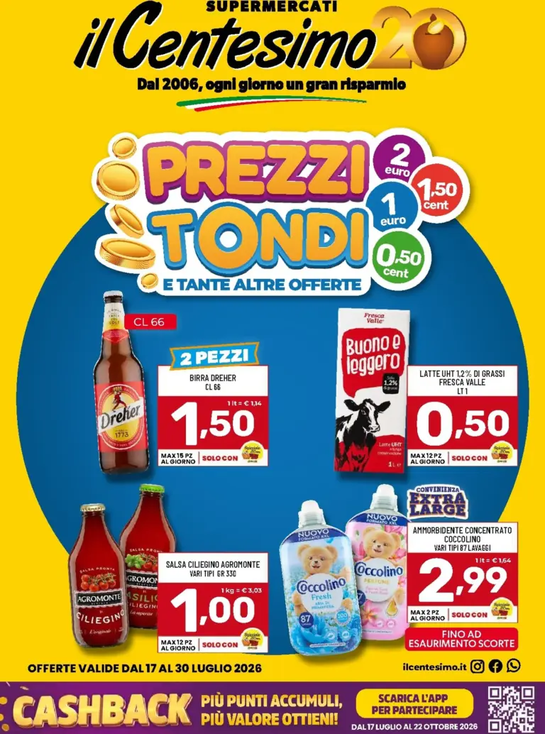 Il Centesimo Volantini dal 17.07.2026