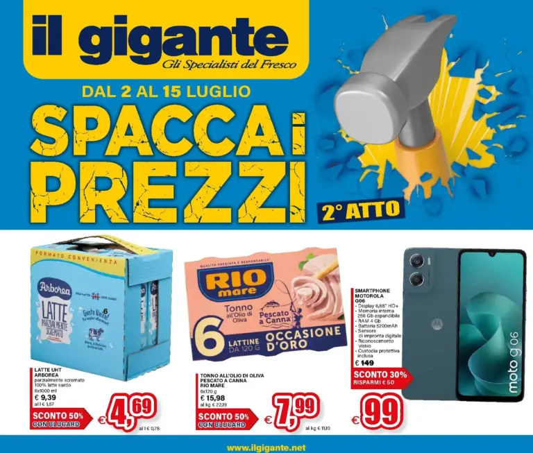 Il Gigante Volantini dal 02.07.2026