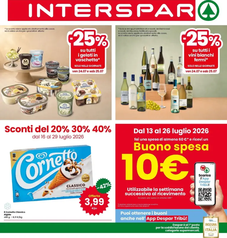 Interspar Volantini dal 16.07.2026