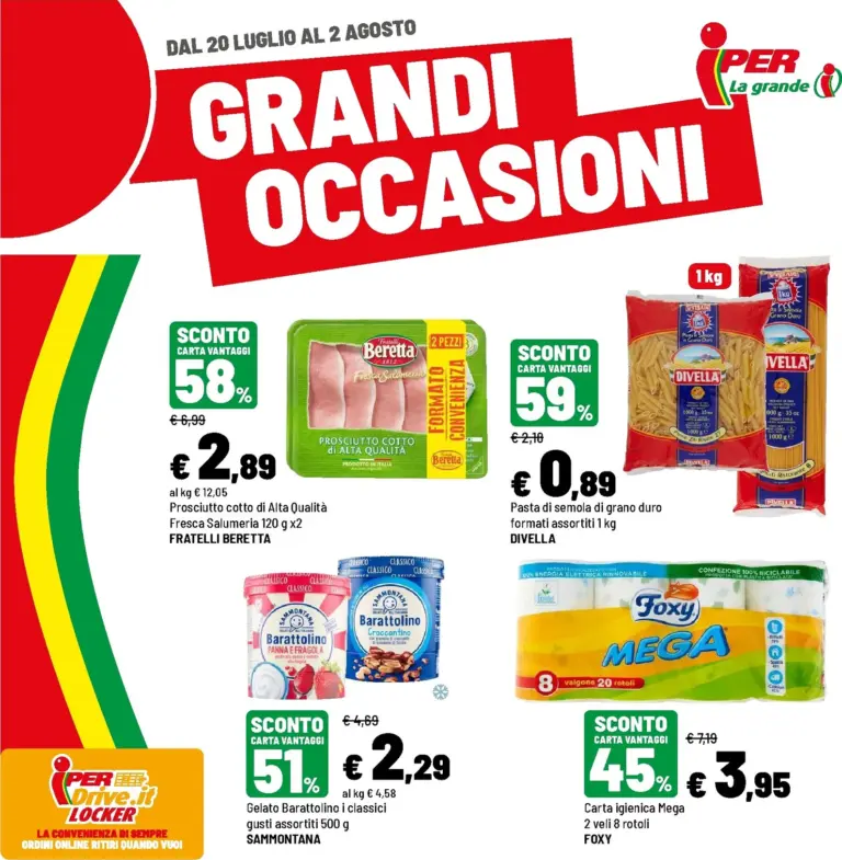 Iper Volantini dal 20.07.2026