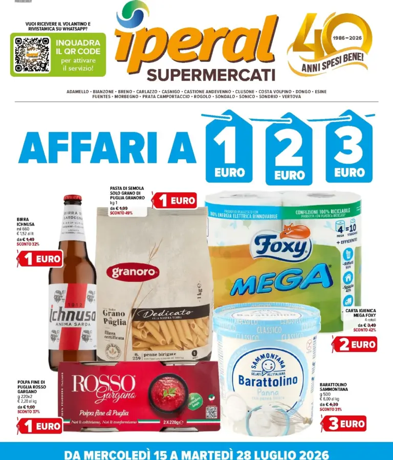 Iperal Volantini dal 15.07.2026