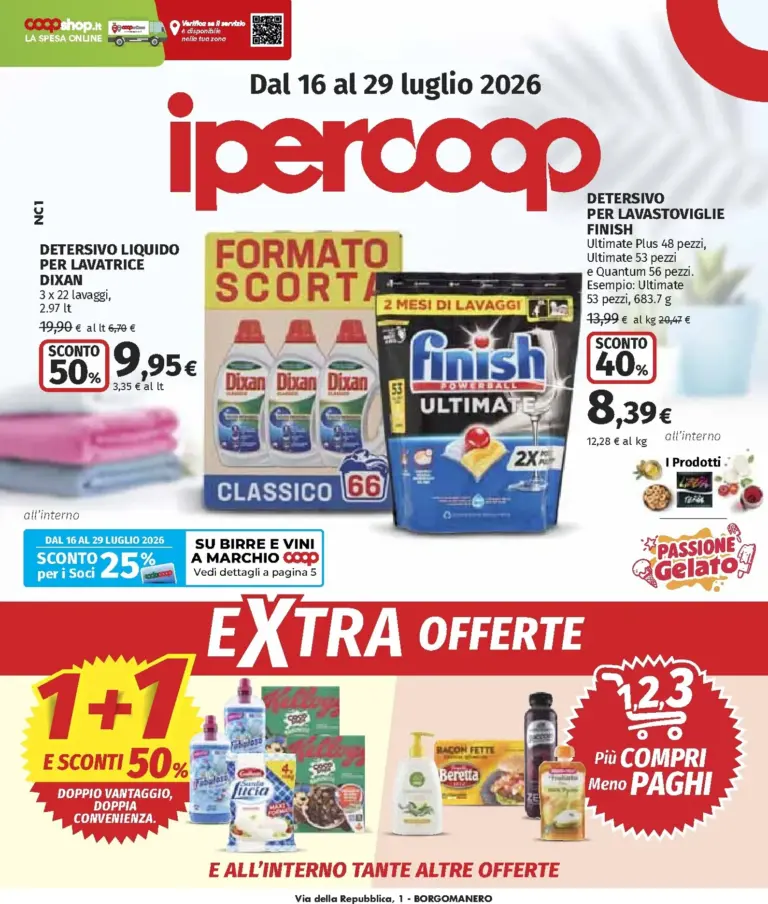 Ipercoop Volantini dal 16.07.2026