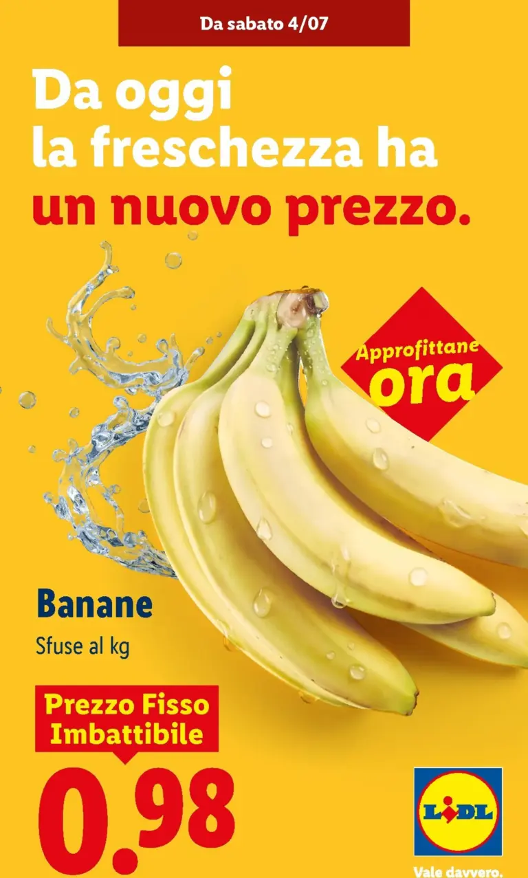 Lidl Volantini dal 04.07.2026