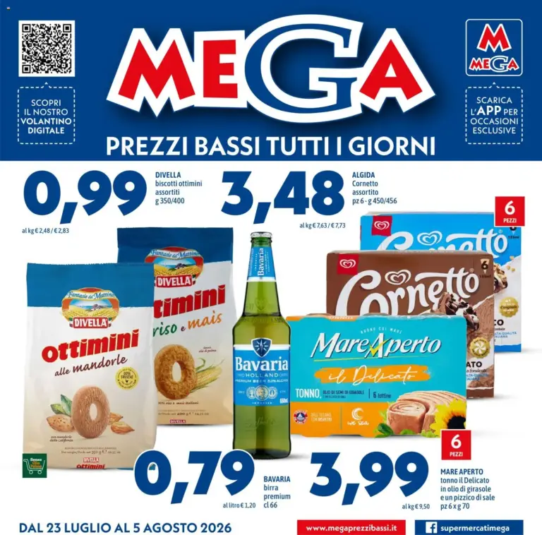 Mega Volantino dal 23.07.2026