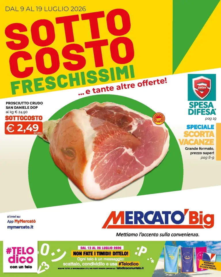 Mercatò Big Volantini dal 09.07.2026
