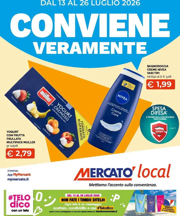 Mercatò Local Volantini dal 13.07.2026