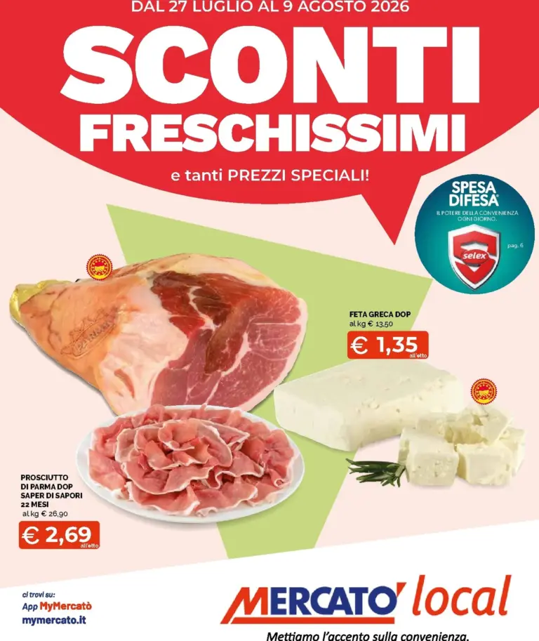 Mercatò Local Volantini dal 27.07.2026