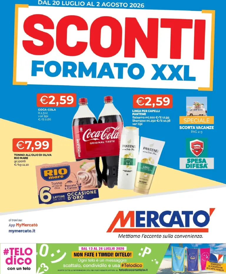 Mercatò Volantini dal 20.07.2026