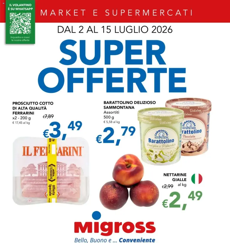 Migross Volantino dal 02.07.2026