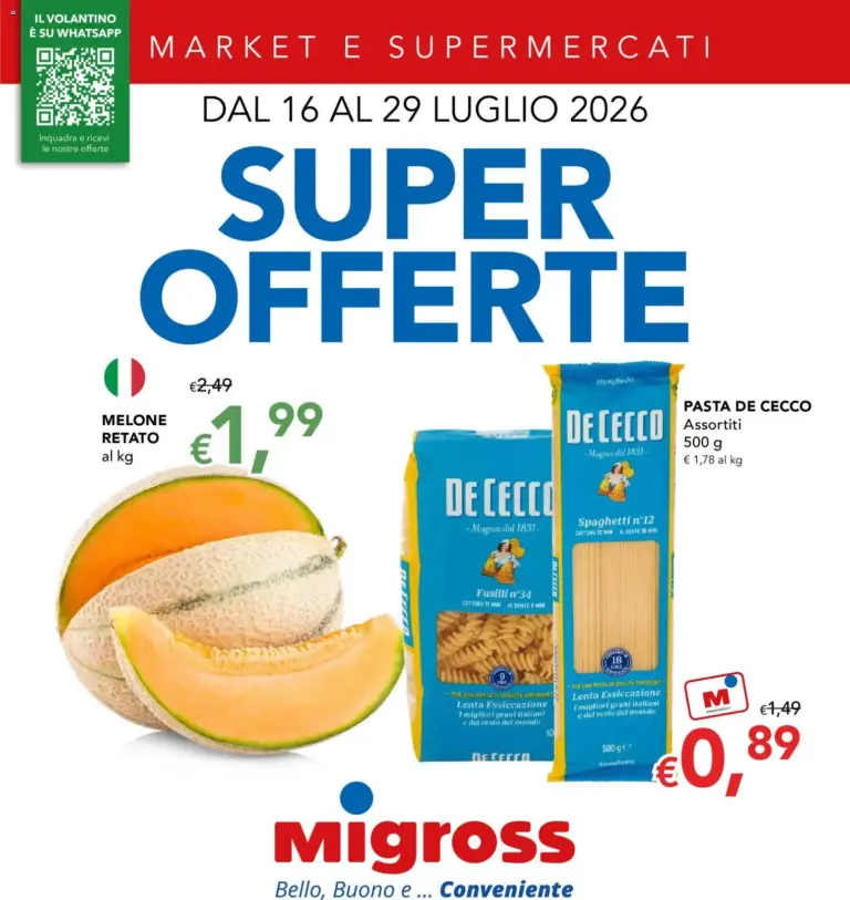 Migross Volantino dal 16.07.2026