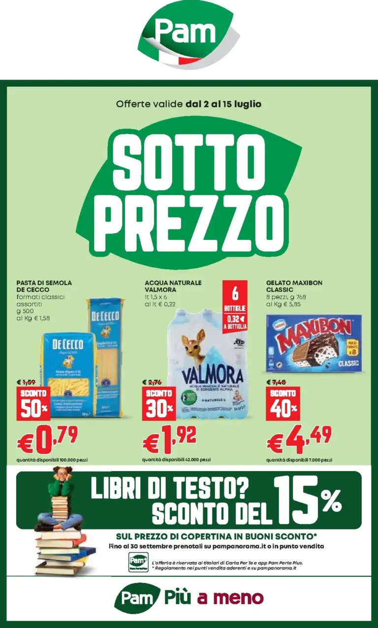 Pam Volantini dal 02.07.2026