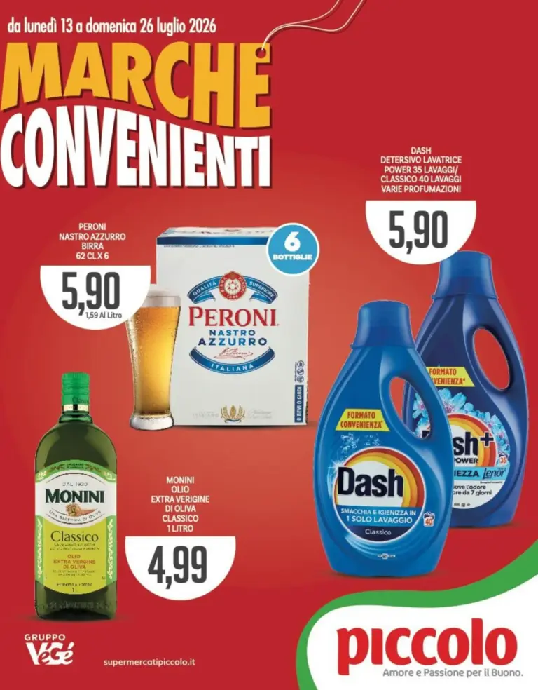 Piccolo Volantini dal 13.07.2026