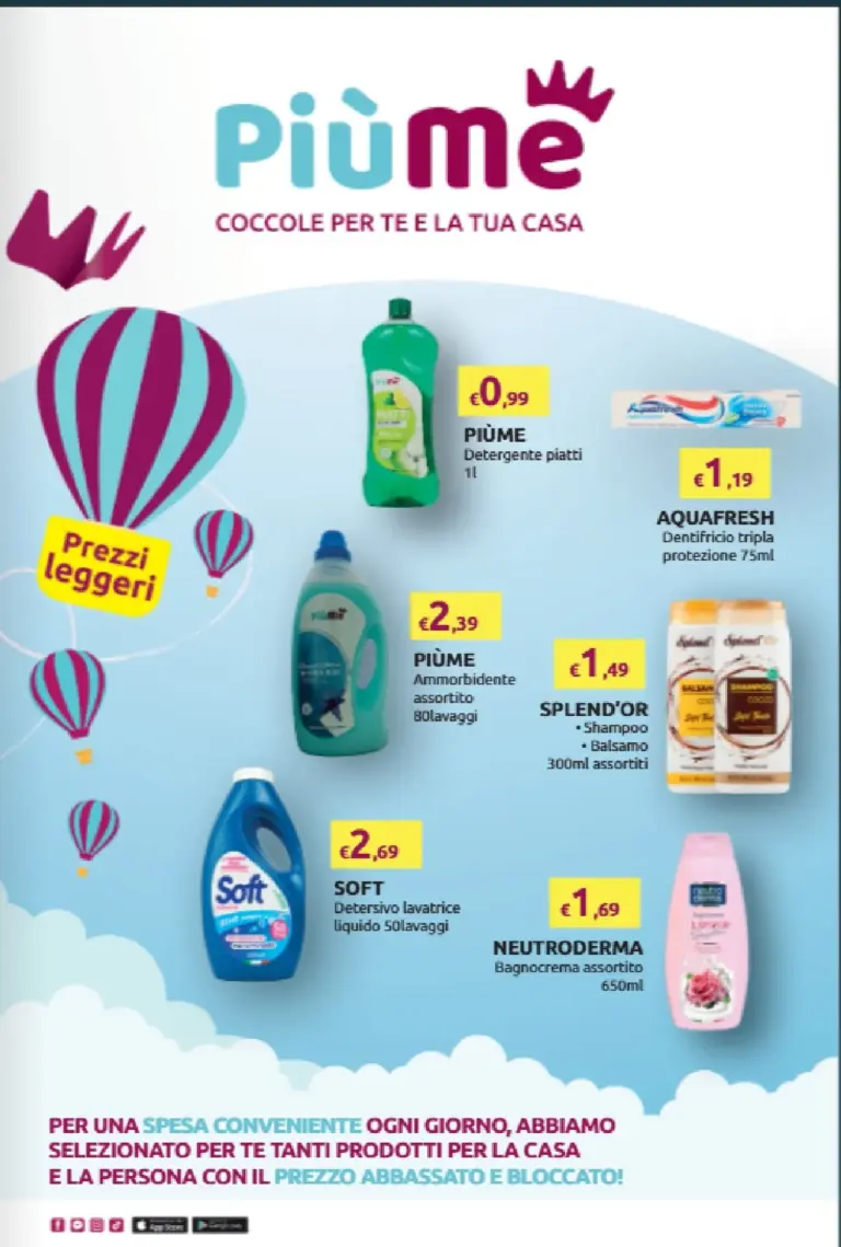 PiùMe Volantini dal 07.07.2026