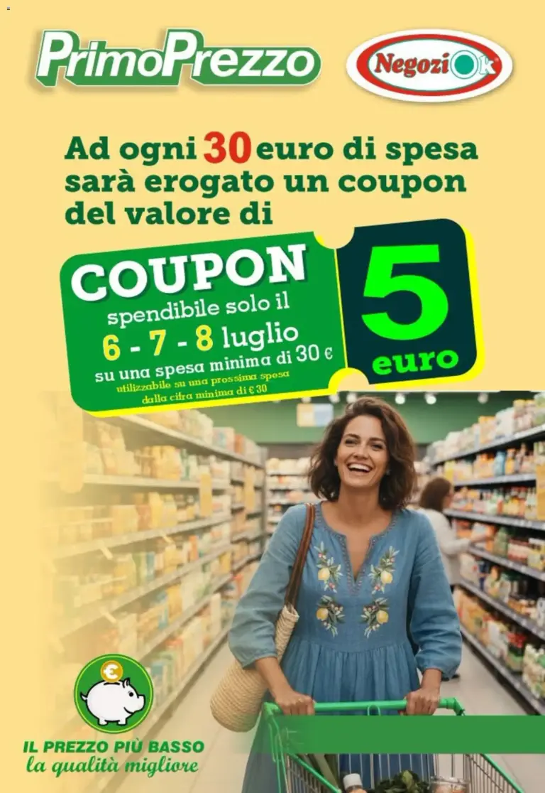 Primo Prezzo Volantino dal 06.07.2026