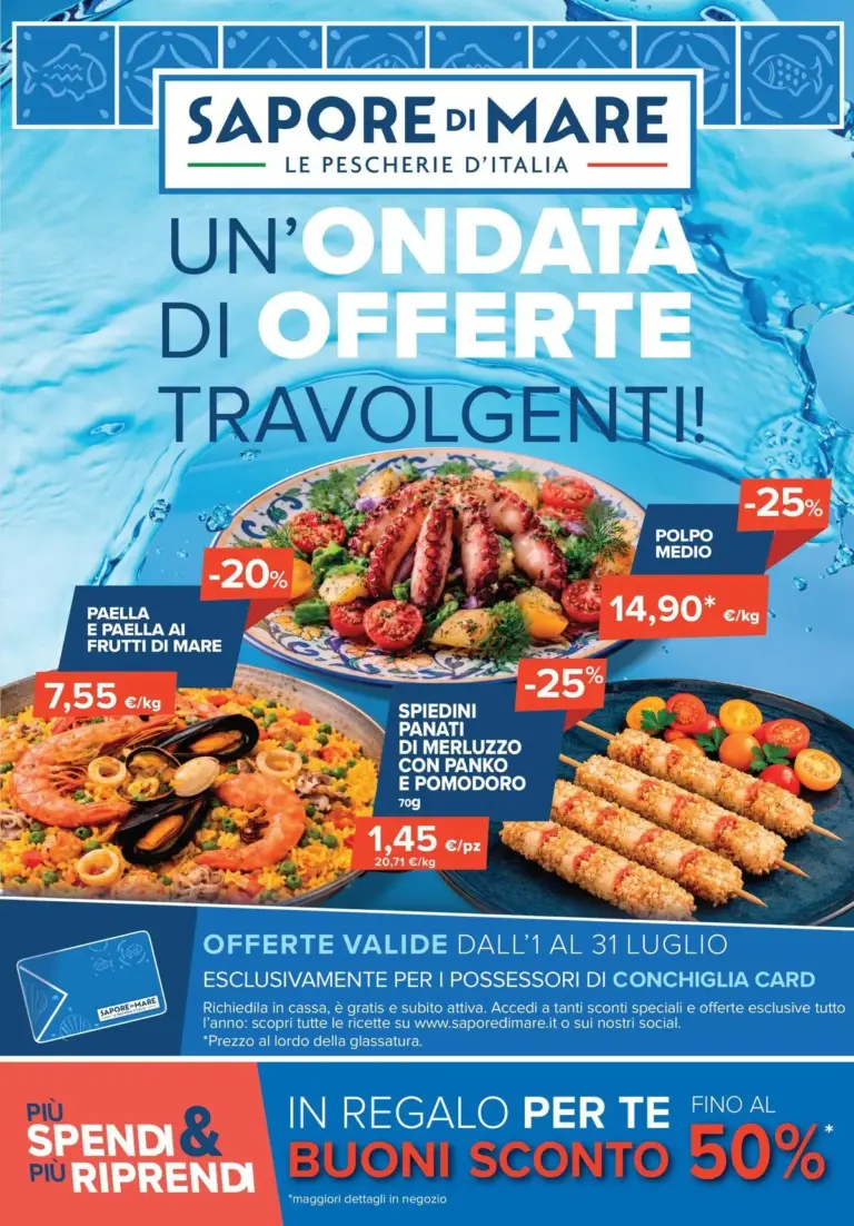 Sapore di Mare Offerte dal 01.07.2026