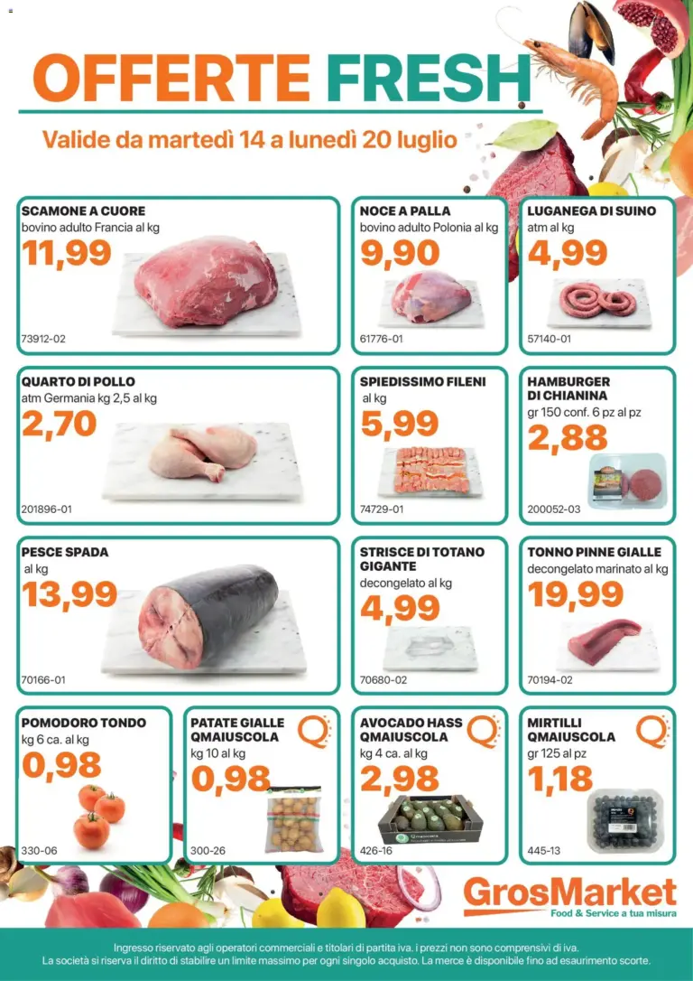 Sogegross Volantino dal 14.07.2026