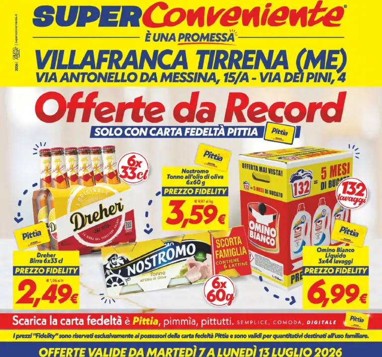 SuperConveniente Volantini dal 07.07.2026