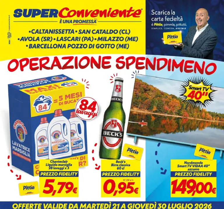 SuperConveniente Volantini dal 21.07.2026