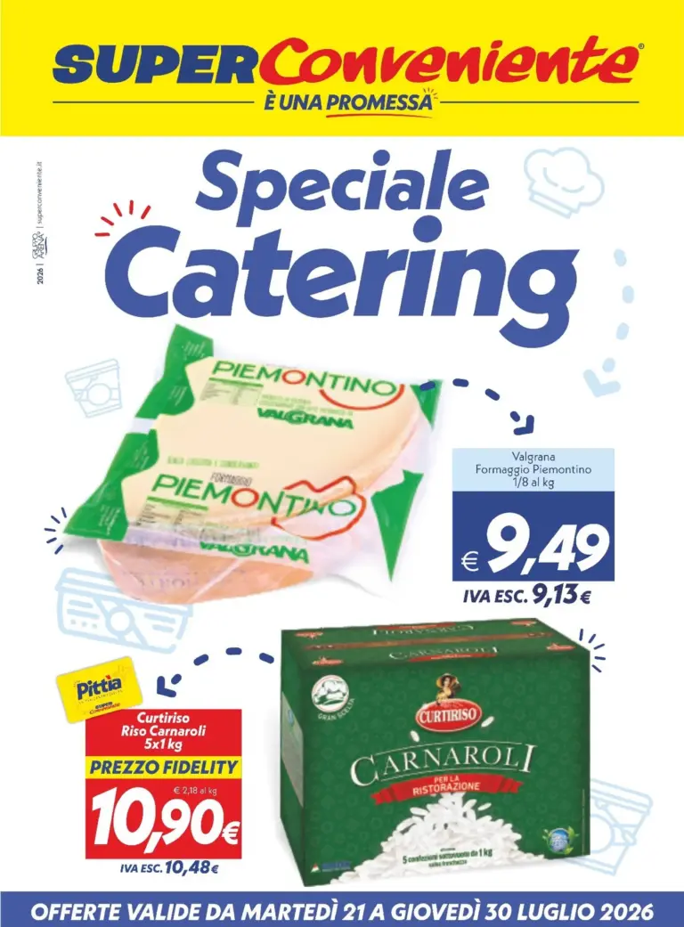 SuperConveniente Volantini dal 21.07.2026